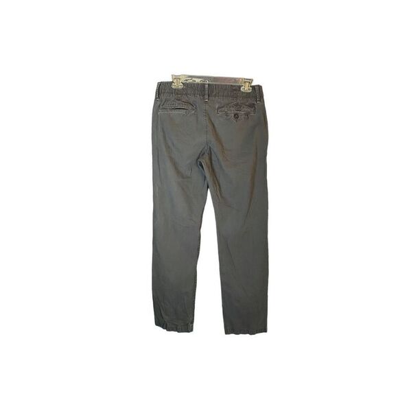 American eagle men’s original stretch khaki chino pants dark gray 30 x 34 - Picture 3 of 7